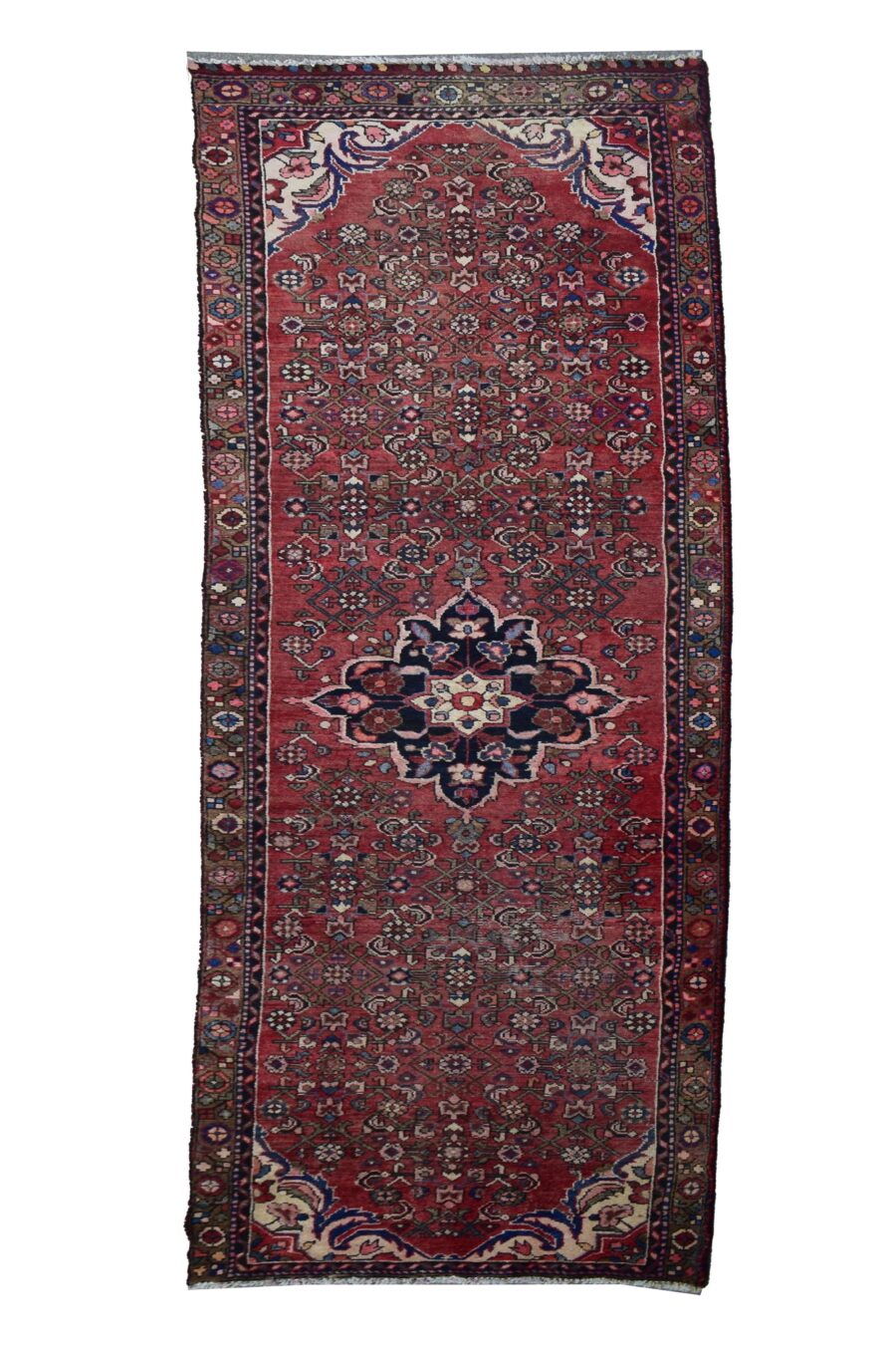 3 x 10 ft Handmade runner rug from Anatolian design Turkish wool carpet SHR1031