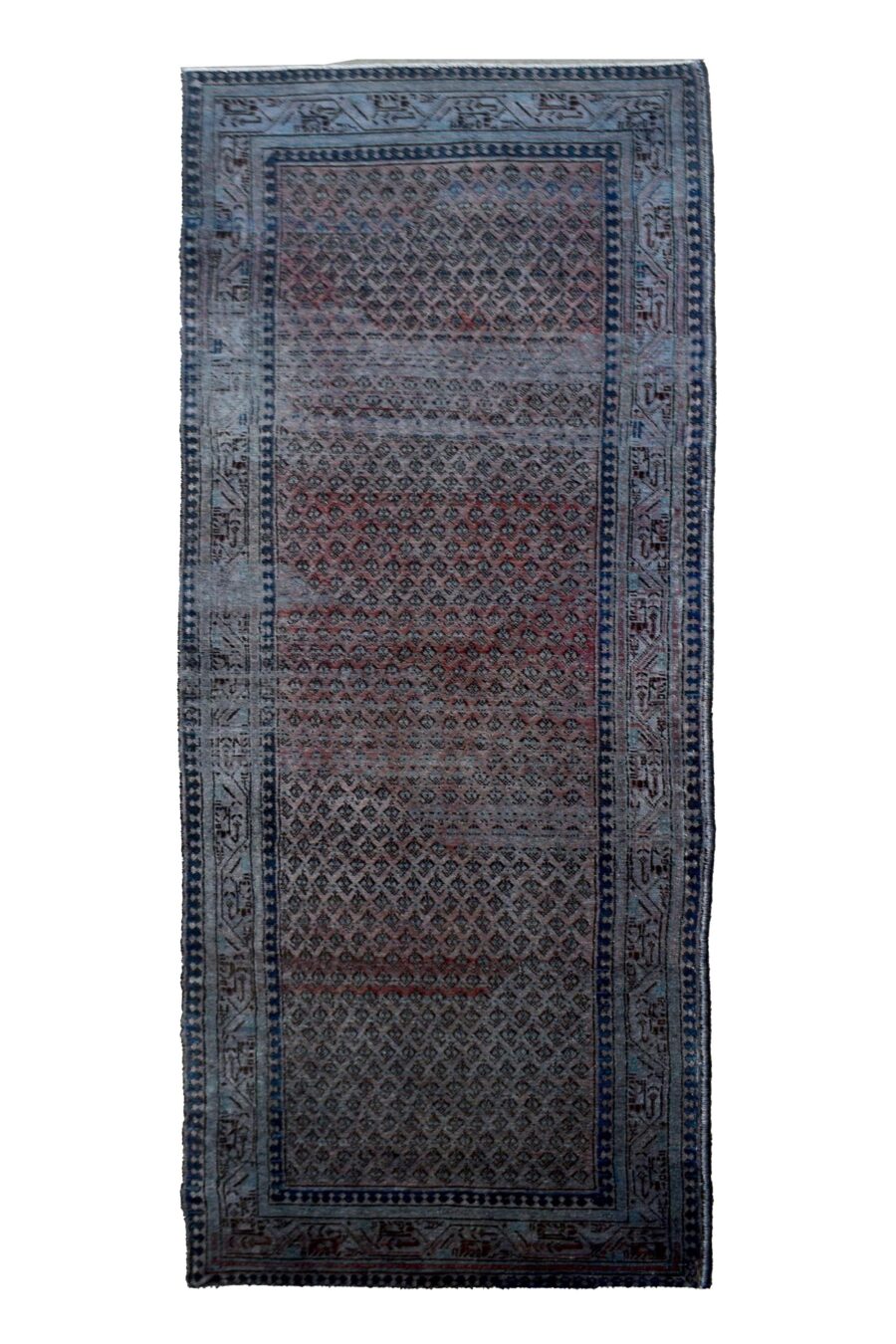 3 x 10 ft Handmade runner rug from Anatolian design Turkish wool carpet SHR1125