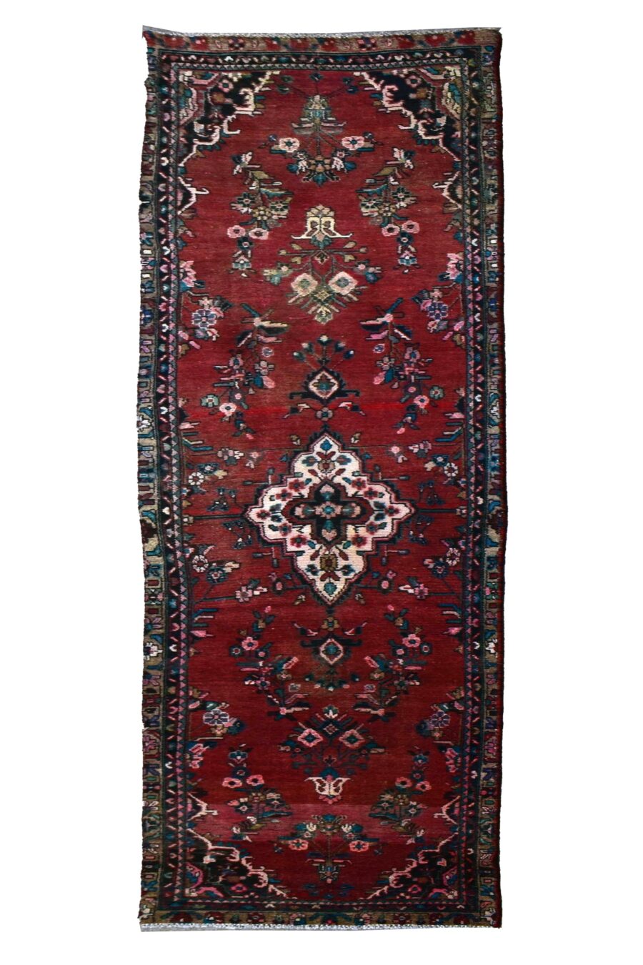 3 x 11 ft Handmade runner rug from Anatolian design Turkish wool carpet SHR1141