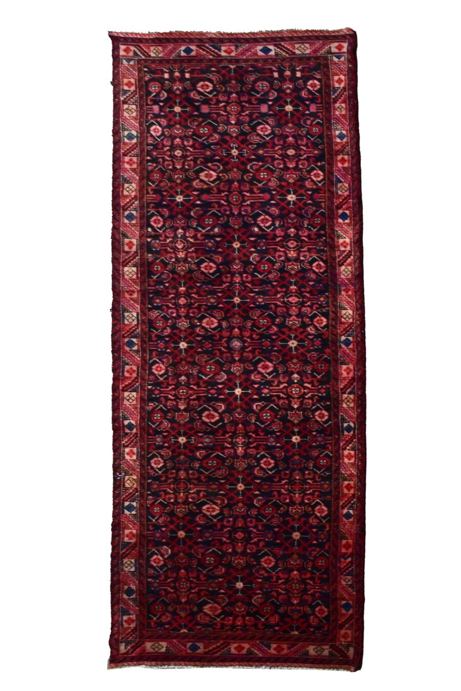 4 x 12 ft Handmade runner rug from Anatolian design Turkish wool carpet SHR670