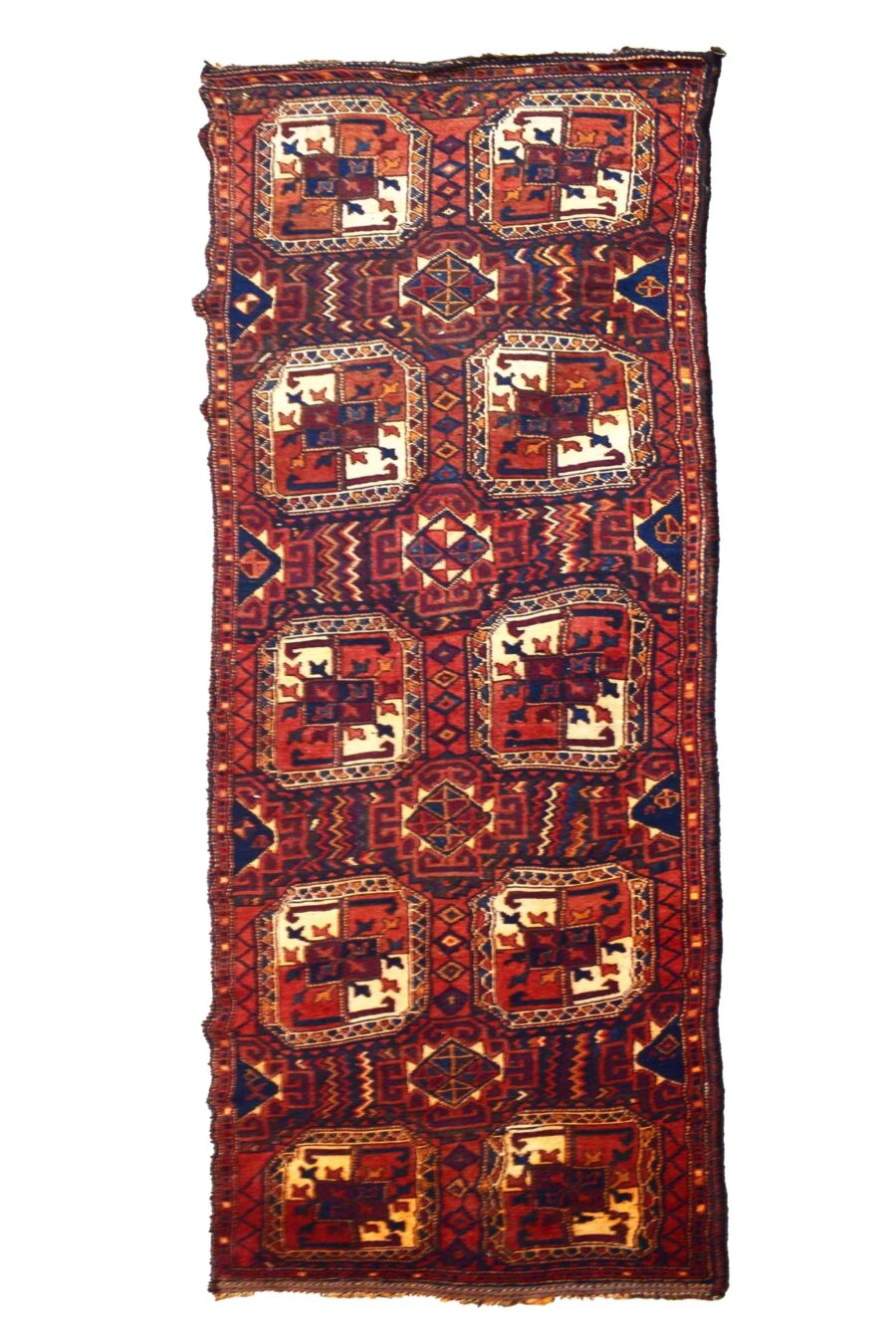 4 x 12 ft Handmade runner rug from Anatolian design Turkish wool carpet SHR743