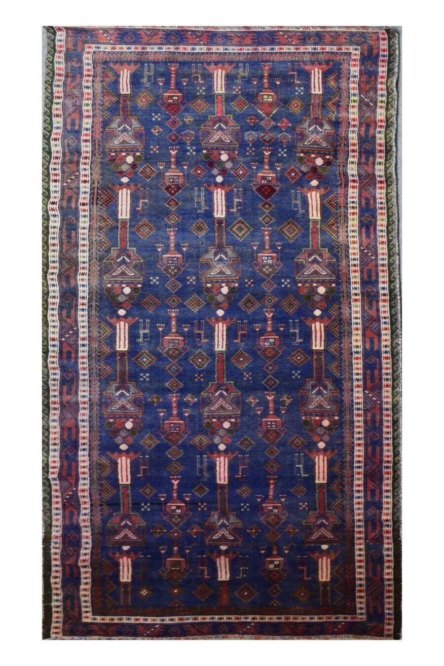 4 x 9 ft Handmade rug from Anatolian design Turkish wool carpet SHR870