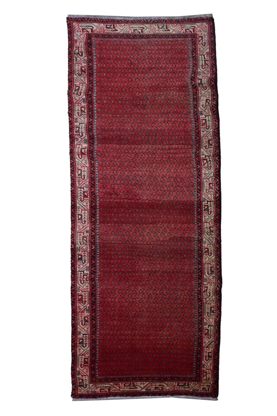 4 x 11 ft Handmade runner rug from Anatolian design Turkish wool carpet SHR974