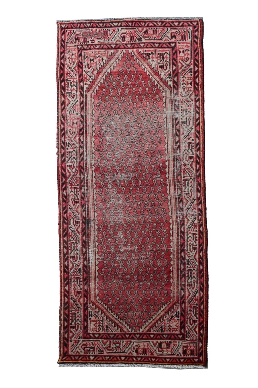 3 x 9 ft Handmade rug from Anatolian design Turkish wool carpet SHR979