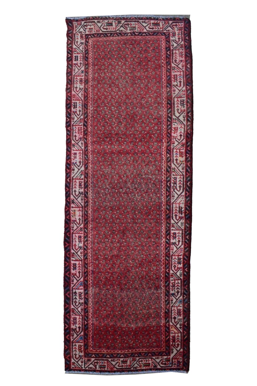 3 x 10 ft Handmade runner rug from Anatolian design Turkish wool carpet SHR982