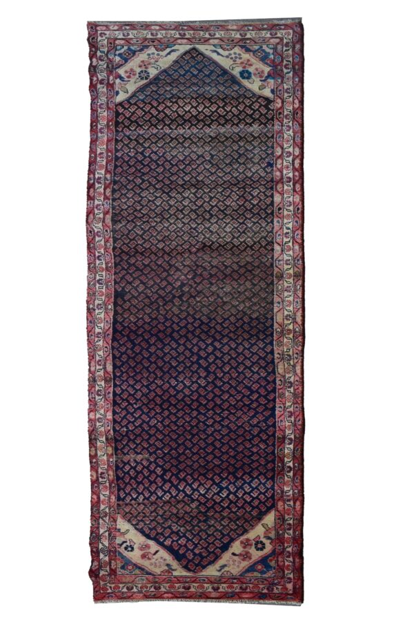 3 x 13 ft Handmade runner rug from Anatolian design Turkish wool carpet SHR993