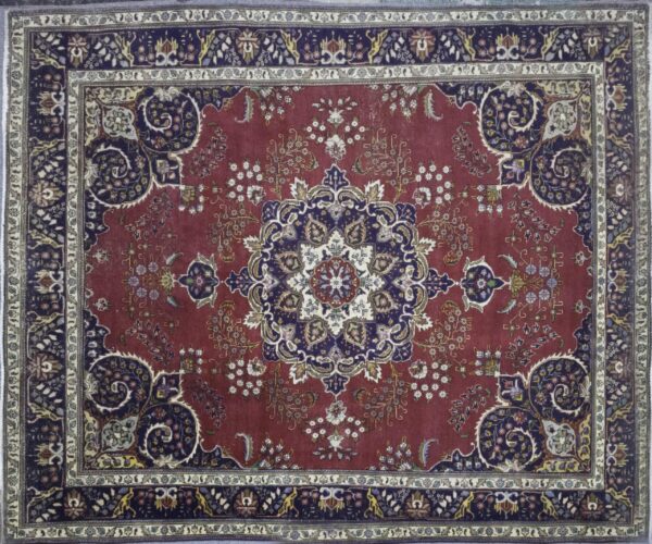 10x13 Vintage Traditional Oushak Rug (TN-0418)