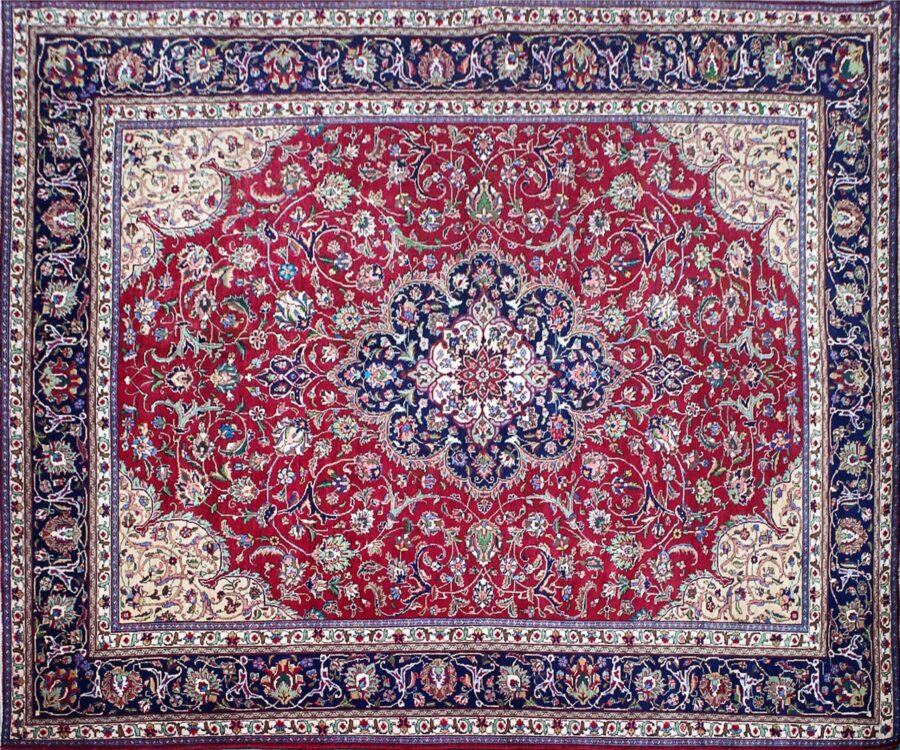 10x13 Vintage Traditional Oushak Rug (TN-60)
