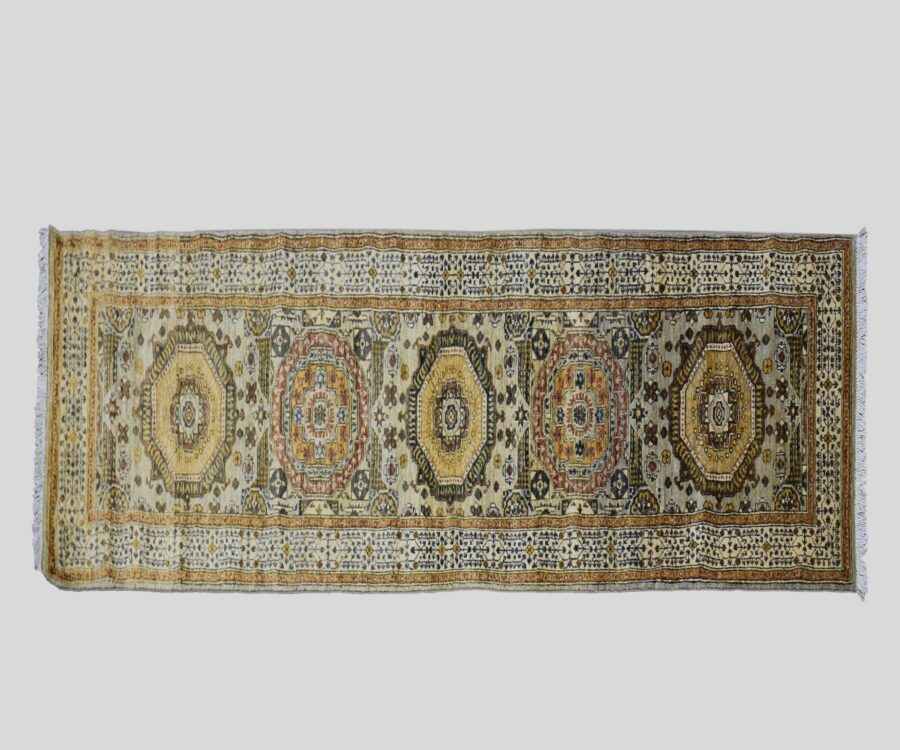 3 x 10 ft Super Kazak runner Rug from Afghanistan KZK610