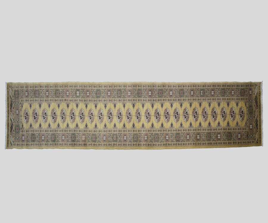 3 x 13 ft hand made Bokhara runner rug Pakistani Carpet BUK532