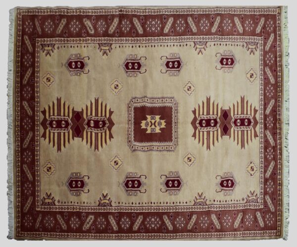 5 x 8ft hand made Bokhara rug Pakistani Carpet BUK566