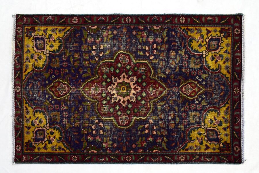 3x5 ft Handmade area rug from Anatolian design Turkish wool carpet SHR1382, Vintage rug, Antique rug,  Area rug, Organic wool rug