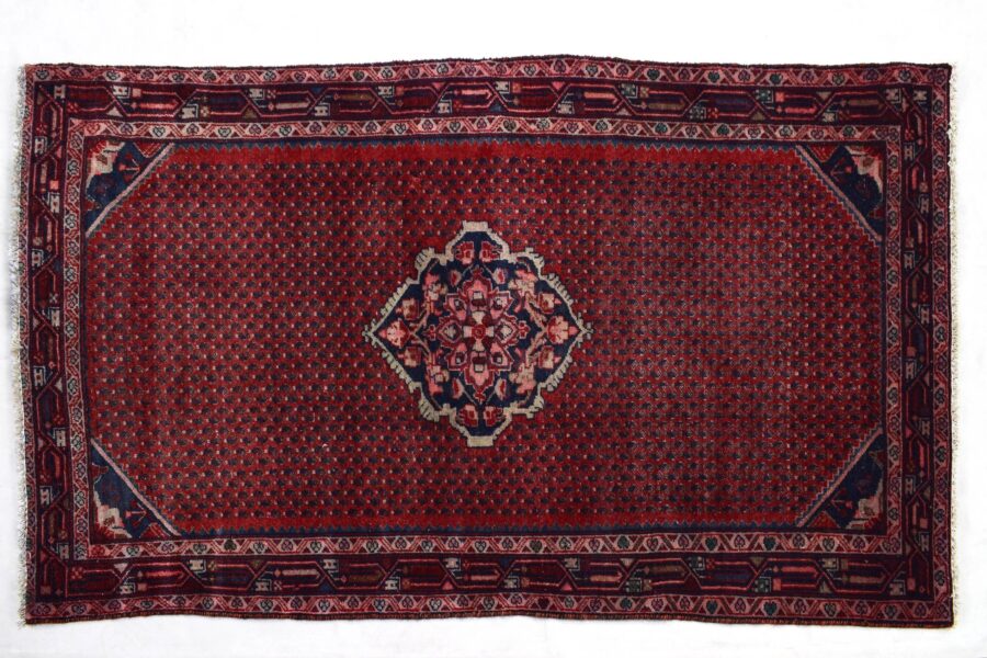 4x6 ft Handmade area rug from Anatolian design Turkish wool carpet SHR1423, Vintage rug, Antique rug,  Area rug, Organic wool rug