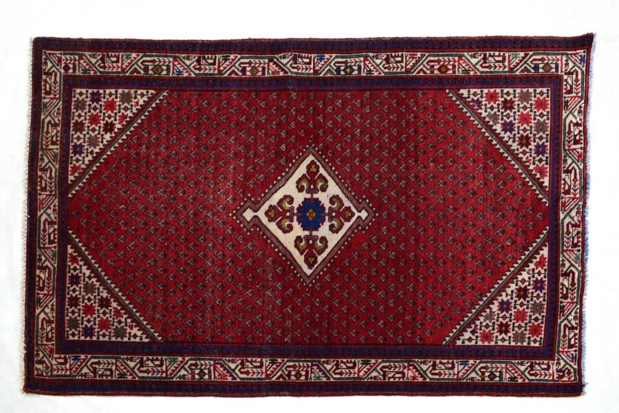 4x6 ft Handmade area rug from Anatolian design Turkish wool carpet SHR1433, Vintage rug, Antique rug,  Area rug, Organic wool rug