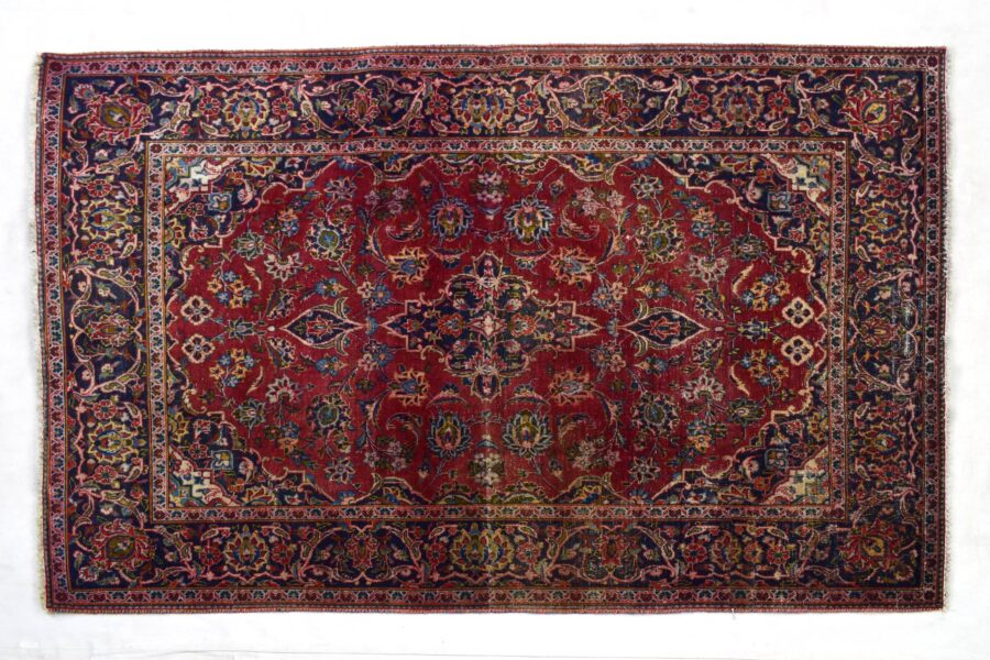 4x6 ft Handmade area rug from Anatolian design Turkish wool carpet SHR1464, Vintage rug, Antique rug,  Area rug, Organic wool rug