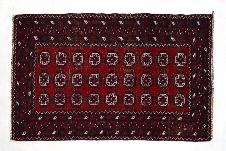 3x5 ft Handmade area rug from Anatolian design Turkish wool carpet SHR1432, Vintage rug, Antique rug,  Area rug, Organic wool rug