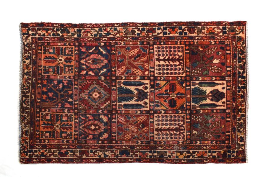 4x6 ft Handmade area rug from Anatolian design Turkish wool carpet SHR1569, Vintage rug, Antique rug, Area rug, Organic wool rug