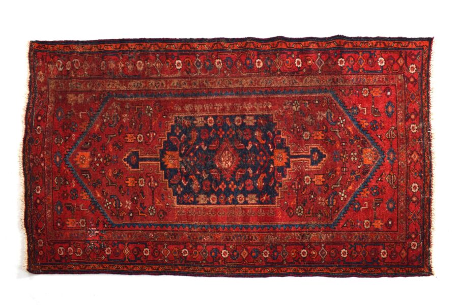 4x6 ft Handmade area rug from Anatolian design Turkish wool carpet SHR1580, Vintage rug, Antique rug, Area rug, Organic wool rug