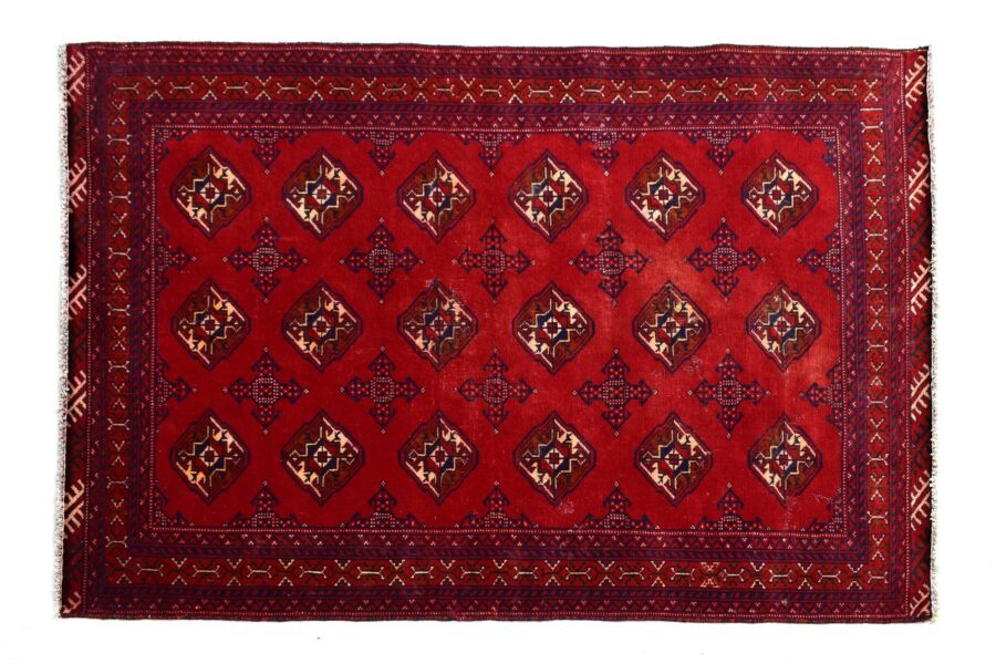 4x6 ft Handmade area rug from Anatolian design Turkish wool carpet SHR1551, Vintage rug, Antique rug, Area rug, Organic wool rug