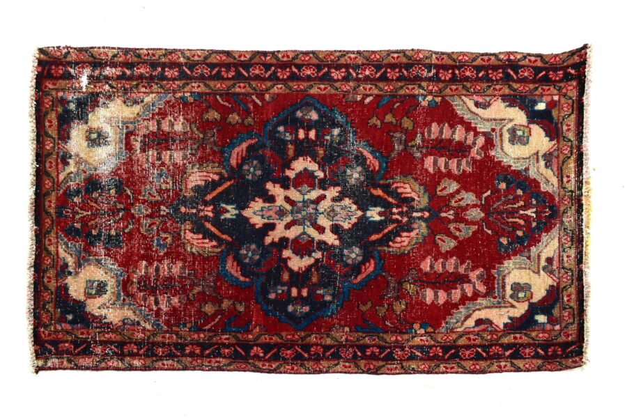 3x5 ft Handmade area rug from Anatolian design Turkish wool carpet SHR1553, Vintage rug, Antique rug, Area rug, Organic wool rug