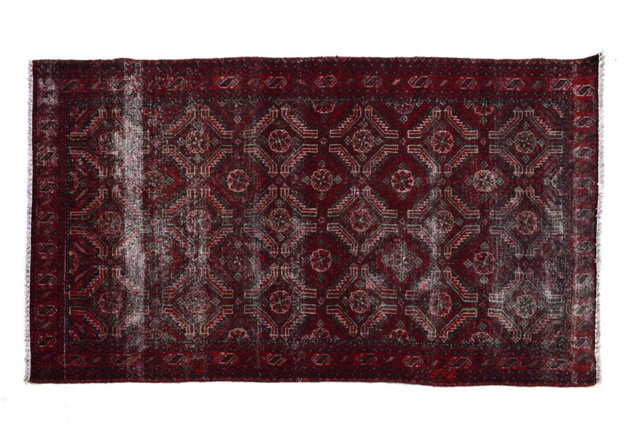 3x5 ft Handmade area rug from Anatolian design Turkish wool carpet SHR1564, Vintage rug, Antique rug, Area rug, Organic wool rug