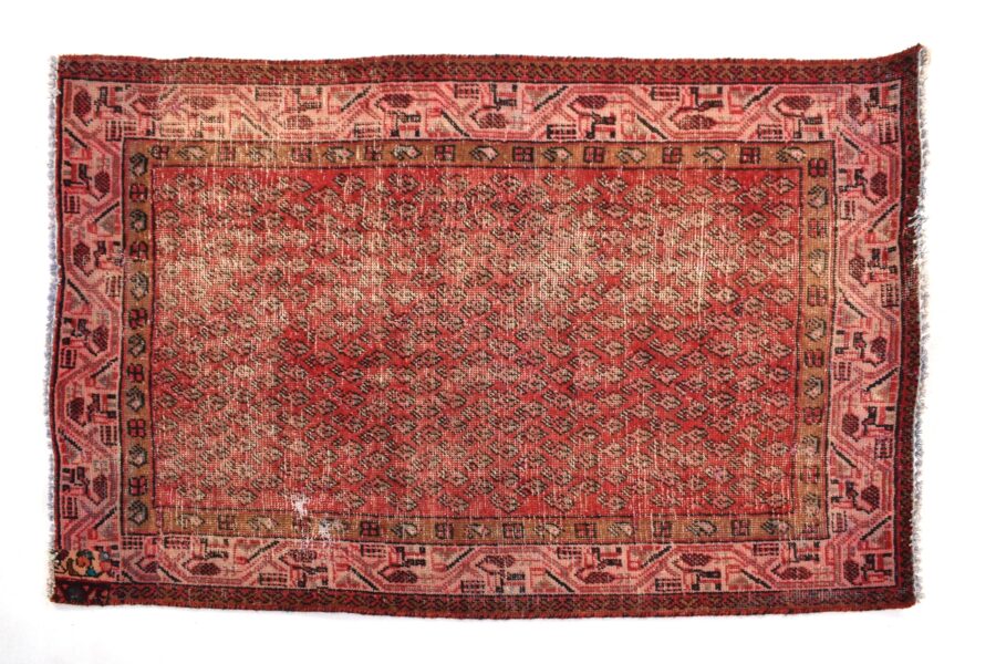 3x5 ft Handmade area rug from Anatolian design Turkish wool carpet SHR1690 Vintage rug, Antique rug, Area rug, Organic wool rug