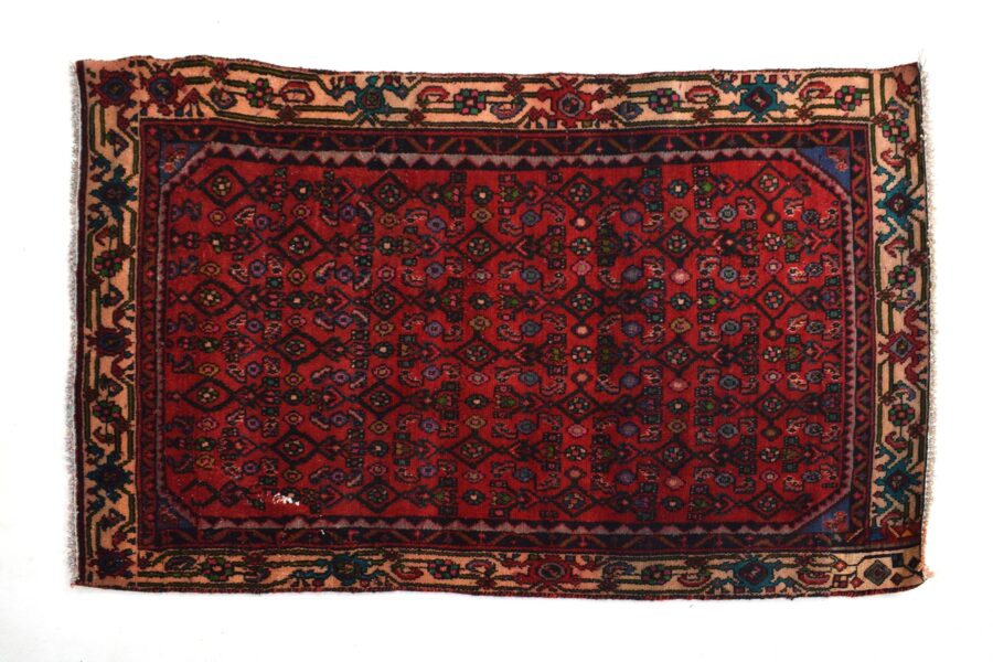 3x4 ft Handmade area rug from Anatolian design Turkish wool carpet SHR1697 Vintage rug, Antique rug, Area rug, Organic wool rug