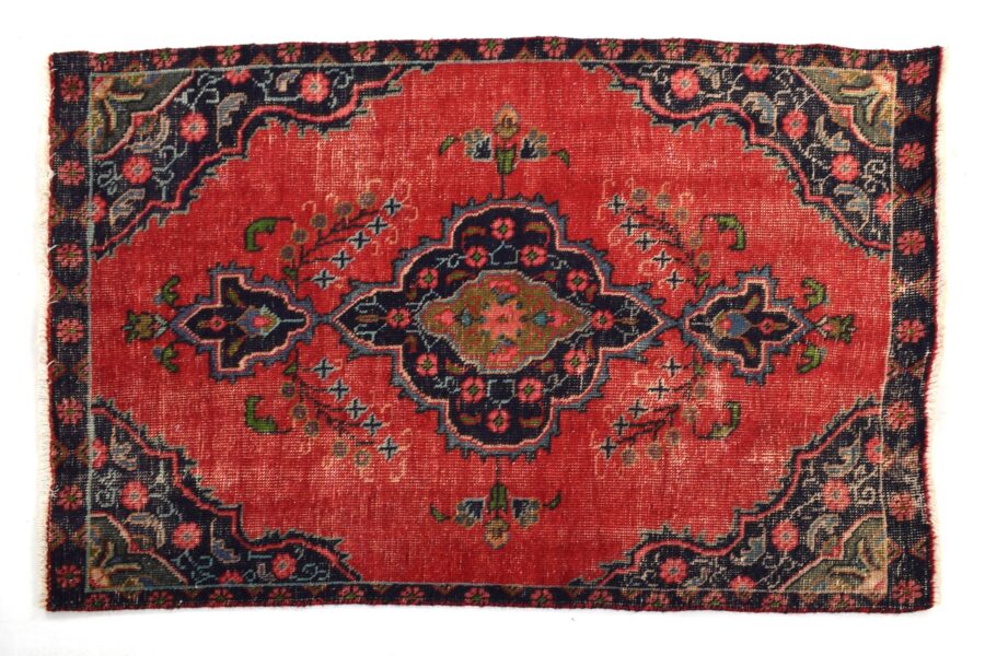 3x5 ft Handmade area rug from Anatolian design Turkish wool carpet SHR1698 Vintage rug, Antique rug, Area rug, Organic wool rug