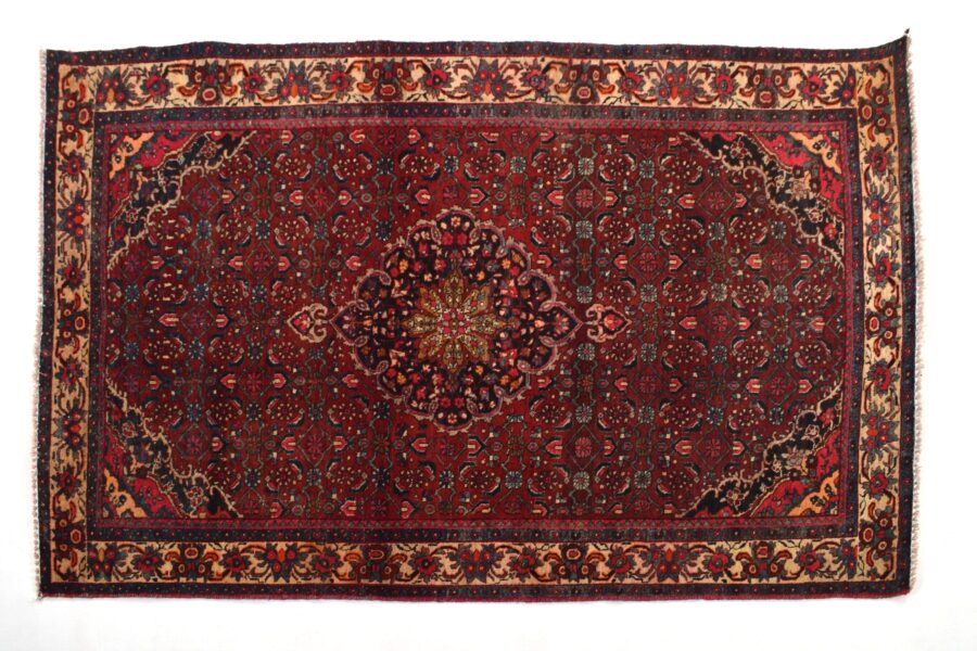 4x7 ft Large Anatolian Handmade Turkish Vintage rug, Organic wool rug, Antique rug, Home decor rug SHR1609