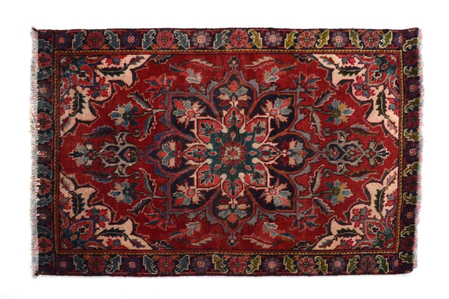 3x5 ft Handmade area rug from Anatolian design Turkish wool carpet SHR1784 Vintage rug, Antique rug, Area rug, Organic wool rug