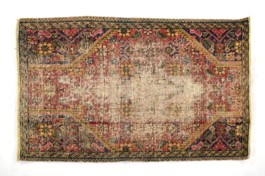 3x4 ft Handmade area rug from Anatolian design Turkish wool carpet SHR1791 Vintage rug, Antique rug, Area rug, Organic wool rug