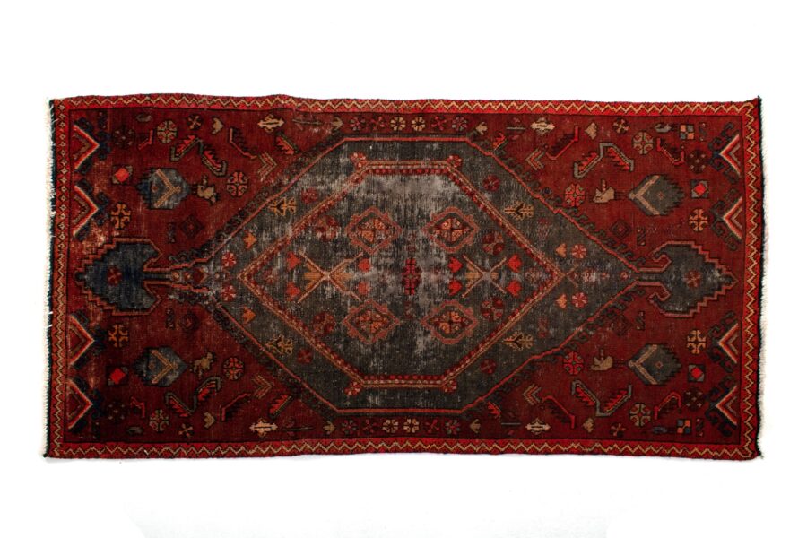 3x5 ft Handmade area rug from Anatolian design Turkish wool carpet SHR1651 Vintage rug, Antique rug, Area rug, Organic wool rug