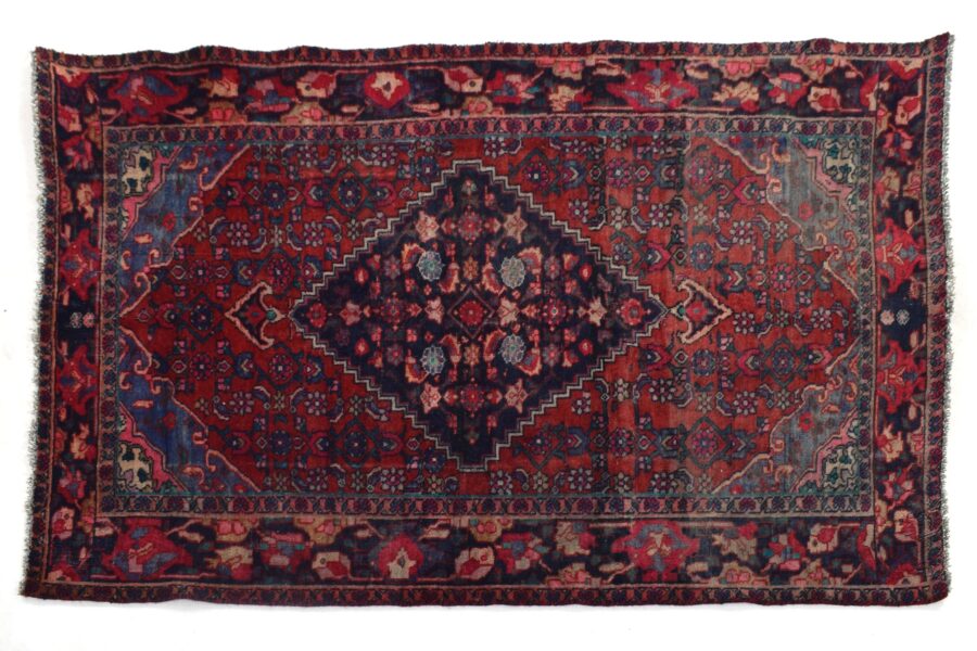 4x6 ft Handmade area rug from Anatolian design Turkish wool carpet SHR1813 Vintage rug, Antique rug, Area rug, Organic wool rug