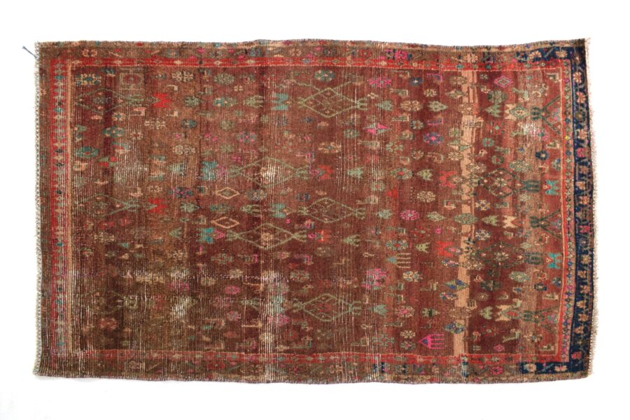 3x5 ft Handmade area rug from Anatolian design Turkish wool carpet SHR1689 Vintage rug, Antique rug, Area rug, Organic wool rug