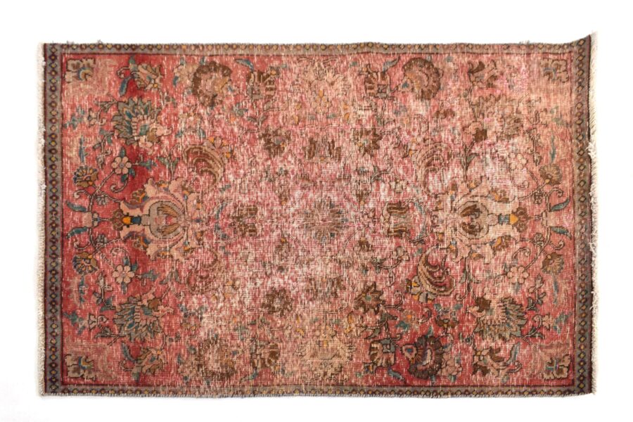 3x5 ft Handmade area rug from Anatolian design Turkish wool carpet SHR1699 Vintage rug, Antique rug, Area rug, Organic wool rug