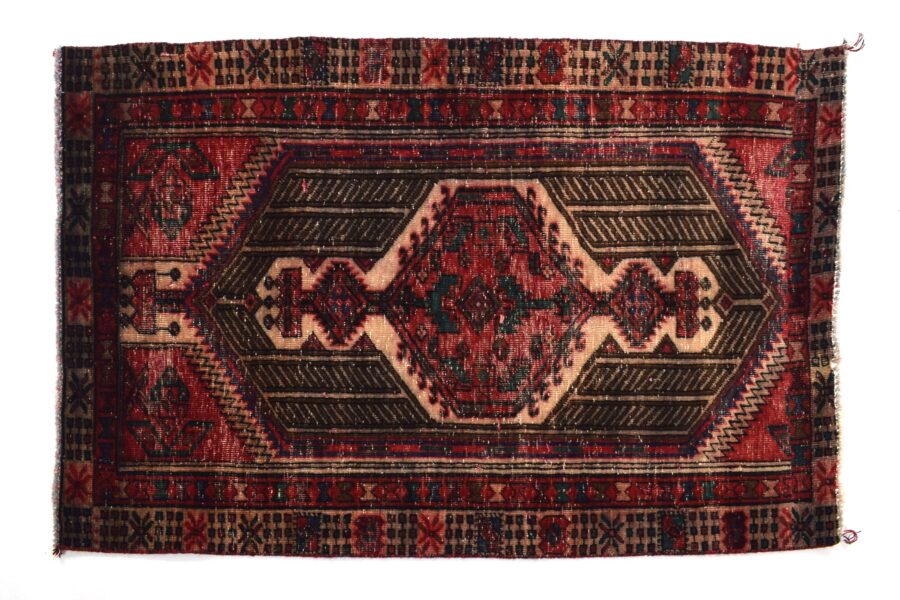 3x5 ft Handmade area rug from Anatolian design Turkish wool carpet SHR1761 Vintage rug, Antique rug, Area rug, Organic wool rug