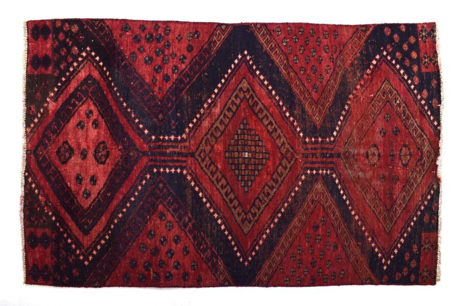 3x5 ft Handmade area rug from Anatolian design Turkish wool carpet SHR1858 Vintage rug, Antique rug, Area rug, Organic wool rug