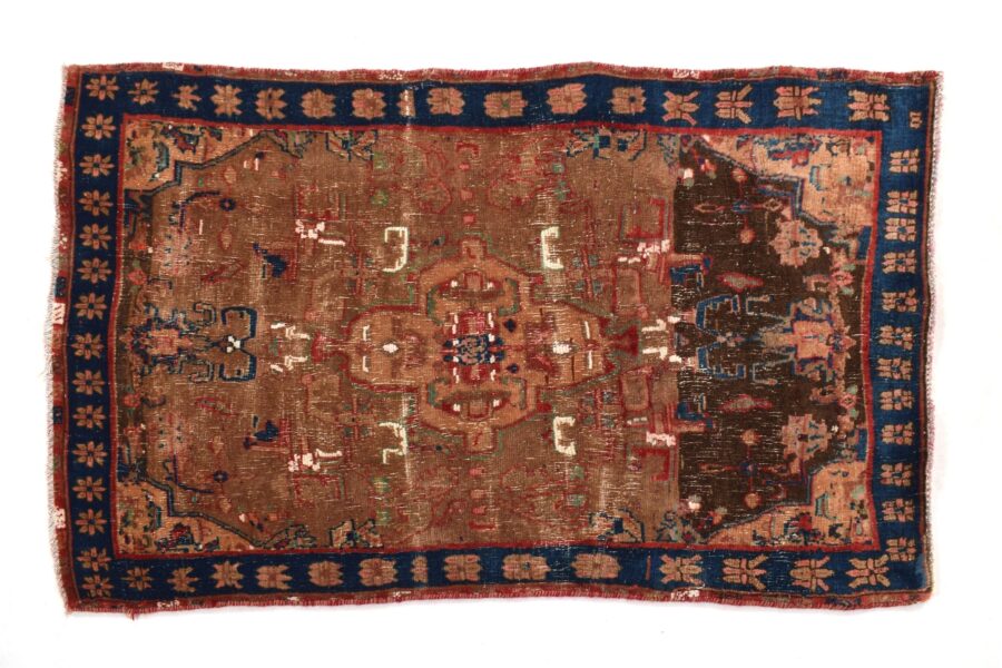 3x5 ft Handmade area rug from Anatolian design Turkish wool carpet SHR1800 Vintage rug, Antique rug, Area rug, Organic wool rug