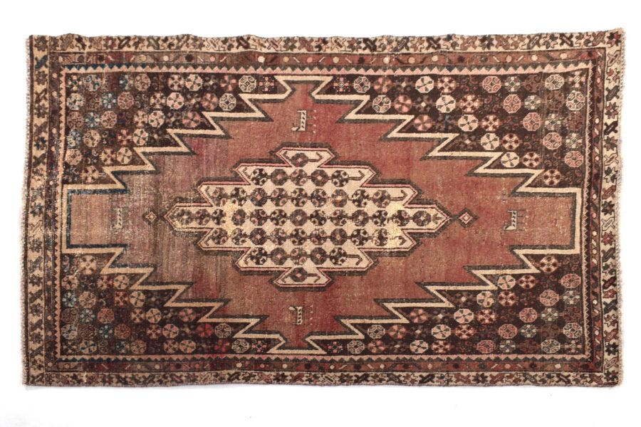 4x6 ft Handmade area rug from Anatolian design Turkish wool carpet SHR1821 Vintage rug, Antique rug, Area rug, Organic wool rug