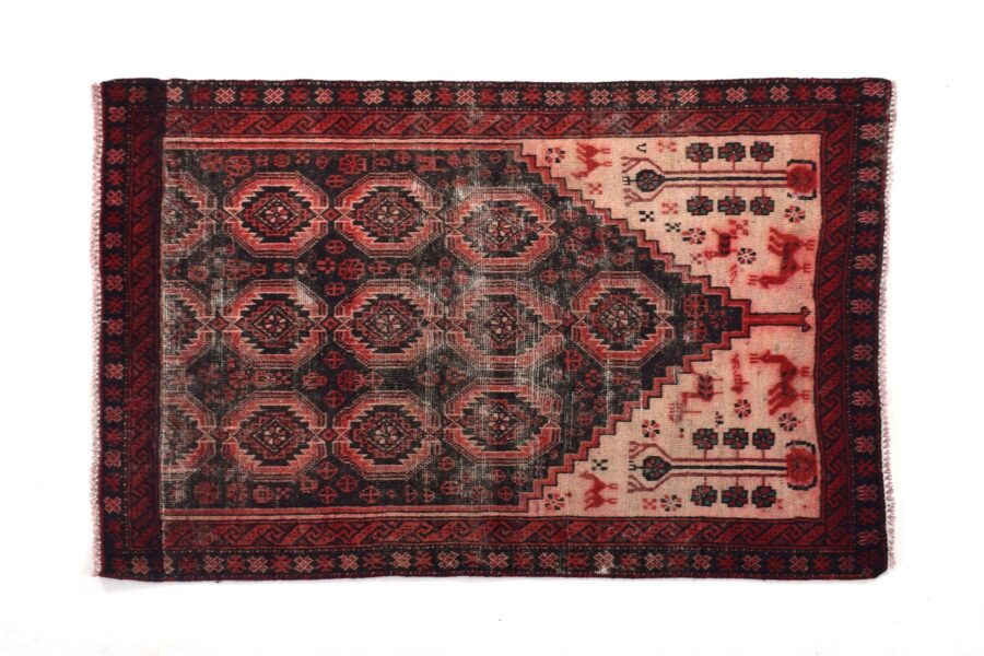 3x4 ft Handmade area rug from Anatolian design Turkish wool carpet SHR1822 Vintage rug, Antique rug, Area rug, Organic wool rug