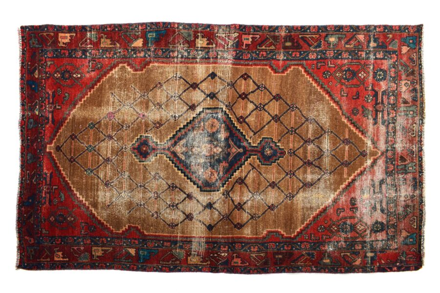 4x7 ft Handmade area rug from Anatolian design Turkish wool carpet SHR1880 Vintage rug, Antique rug, Area rug, Organic wool rug